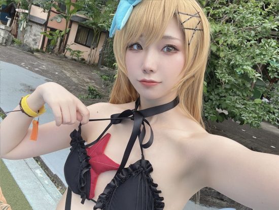 nawo019 cosplay bikini tease 0003